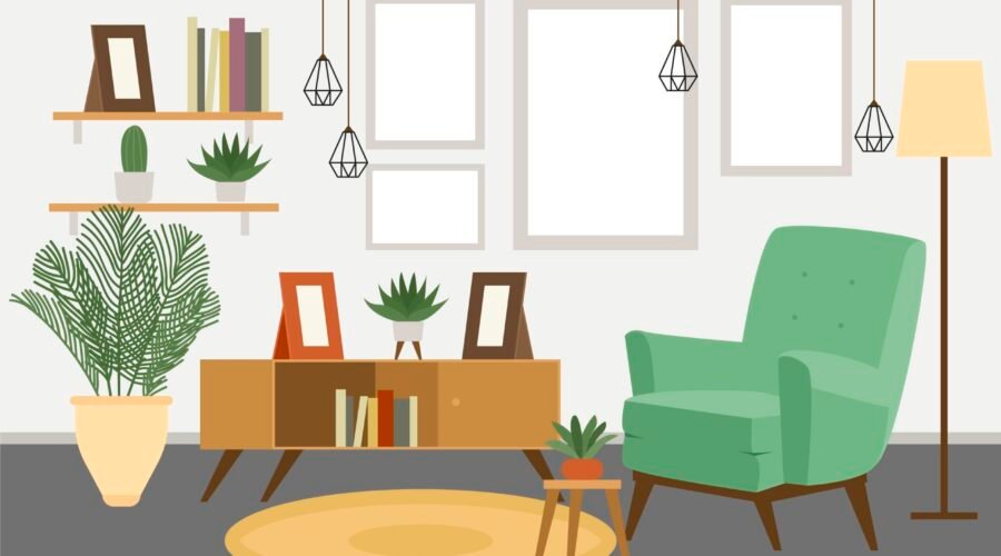 Home Interior India style – With options of local stores where users can go and buy Indian interior items