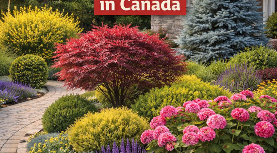 Best Trees and Shrubs for Year-Round Curb Appeal in Canada