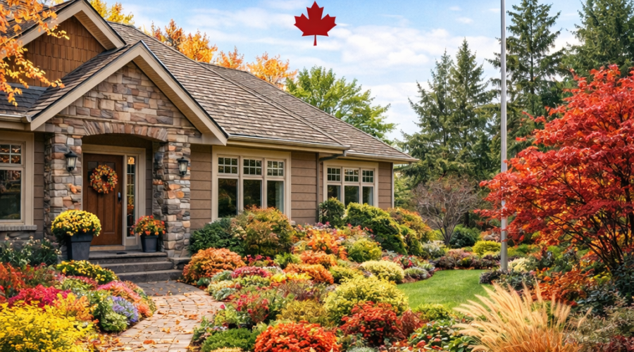 Fall Landscaping Tips to Keep Your Canadian Home Looking Great All Winter