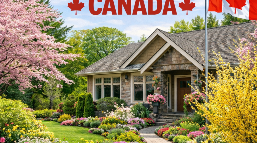 Spring Landscaping Guide to Maximize Curb Appeal in Canada