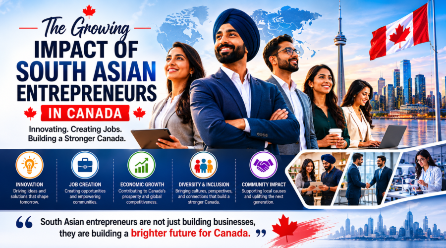 The Growing Impact of South Asian Entrepreneurs in Canada