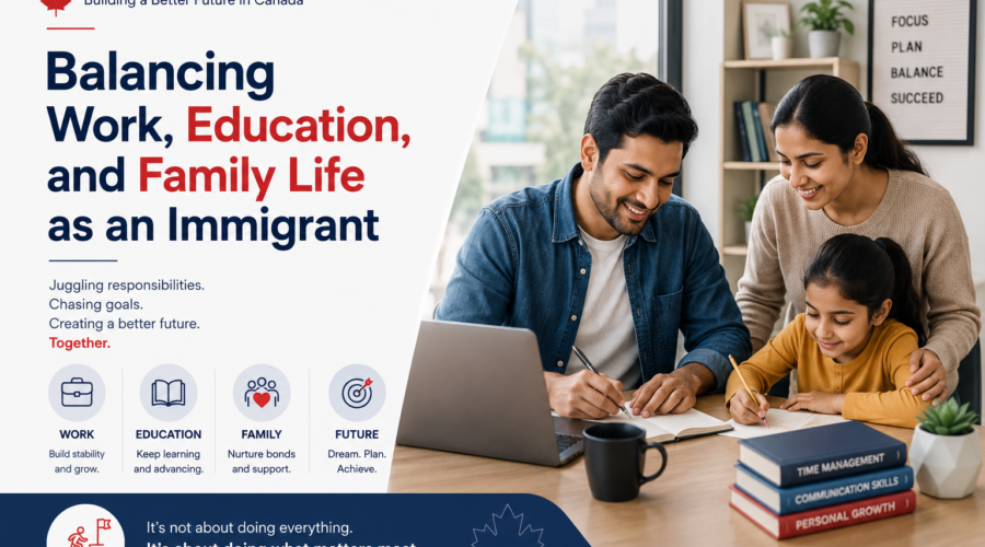 Balancing Work, Education, and Family Life as an Immigrant