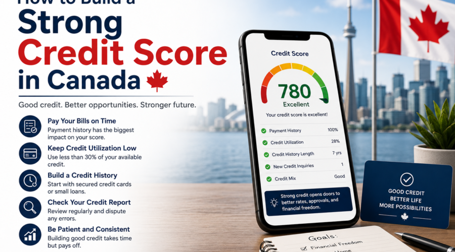 How to Build a Strong Credit Score in Canada