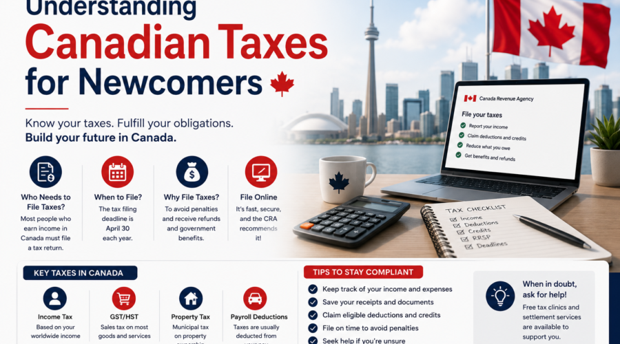 Understanding Canadian Taxes for Newcomers